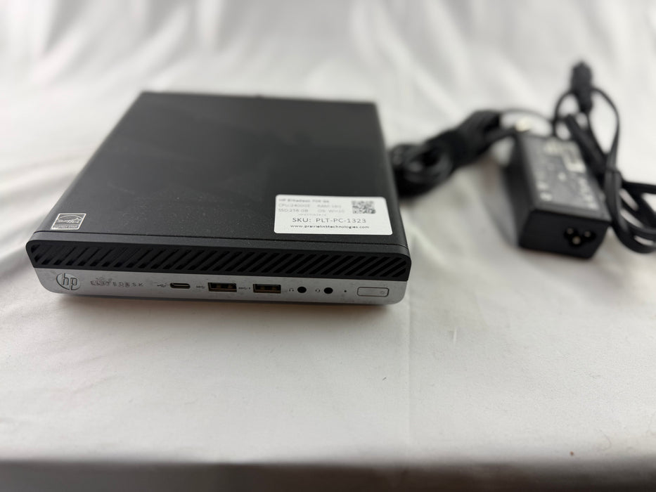 HP Elitedesk 705 G4 65W Desktop Mini PC w/ Ryzen 5 Pro 2400G
