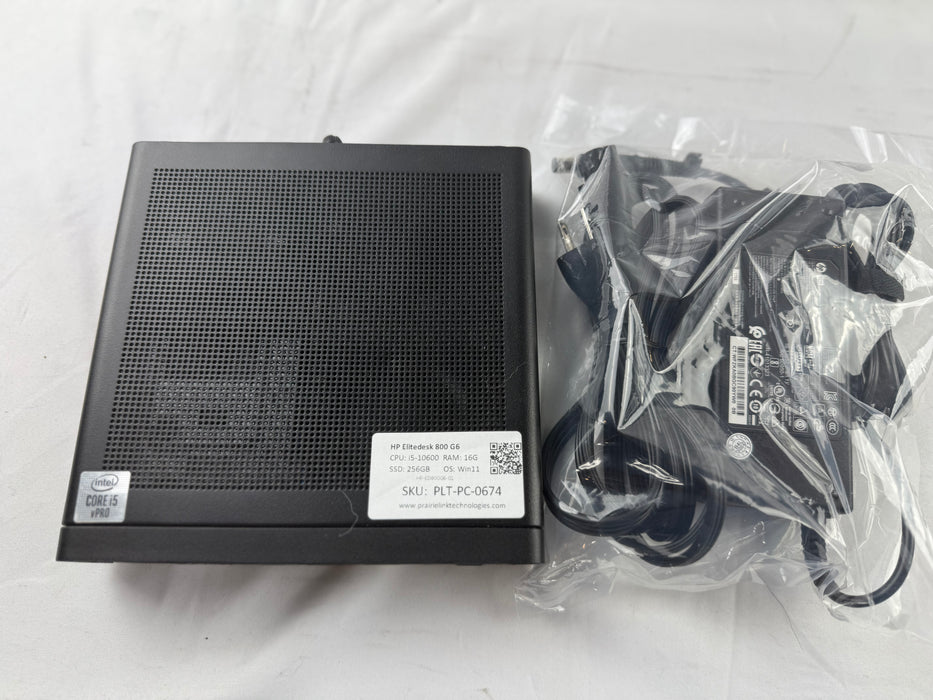 HP Elitedesk 800 G6 Desktop Mini PC w/ Intel i5-10600 CPU