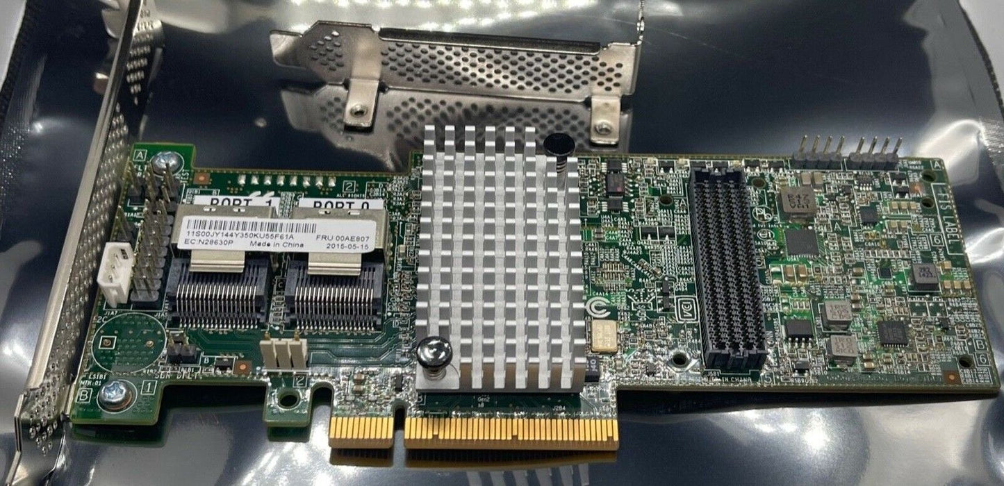 LSI 9207-8i (IBM M5110) IT Mode HBA for Unraid/FreeNAS/ZFS