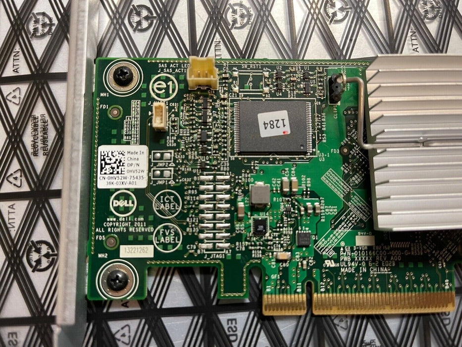 Dell H310 6Gbps SAS HBA w/ LSI 9211-8i P20 IT mode Unraid ZFS FreeNAS