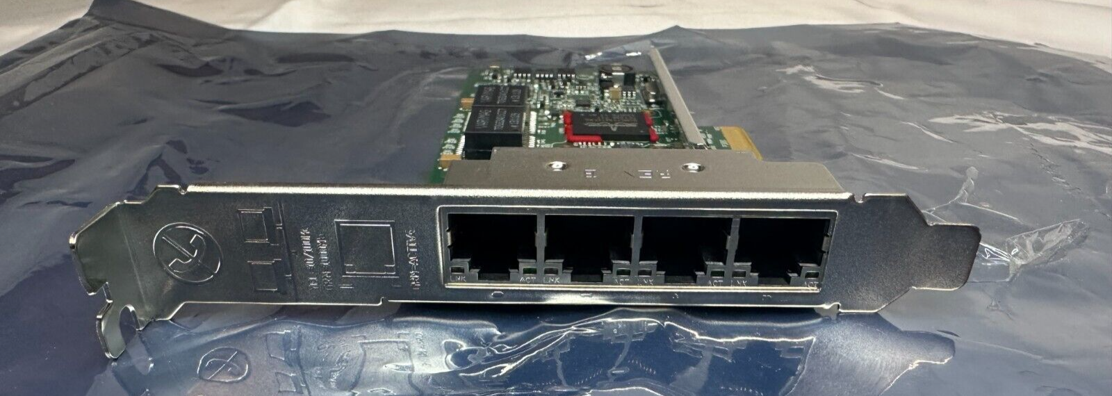 Dell Broadcom Quad Port 1Gb Ethernet Gigabit PCIe NIC Network Card KH08P