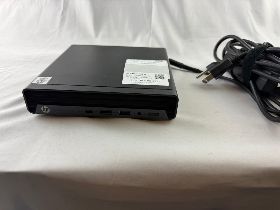 HP Elitedesk 800 G6 Desktop Mini PC w/ Intel i7-10700T CPU