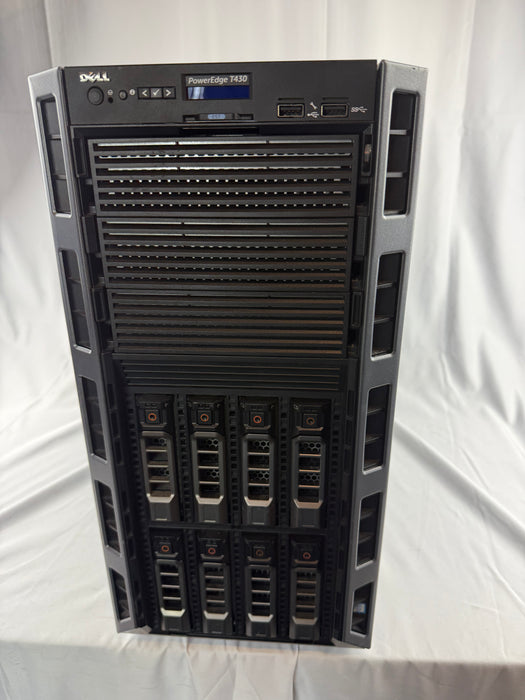 Dell Poweredge T430 8 x 3.5" Bay Tower Server (E5-2630v4) Perc H730