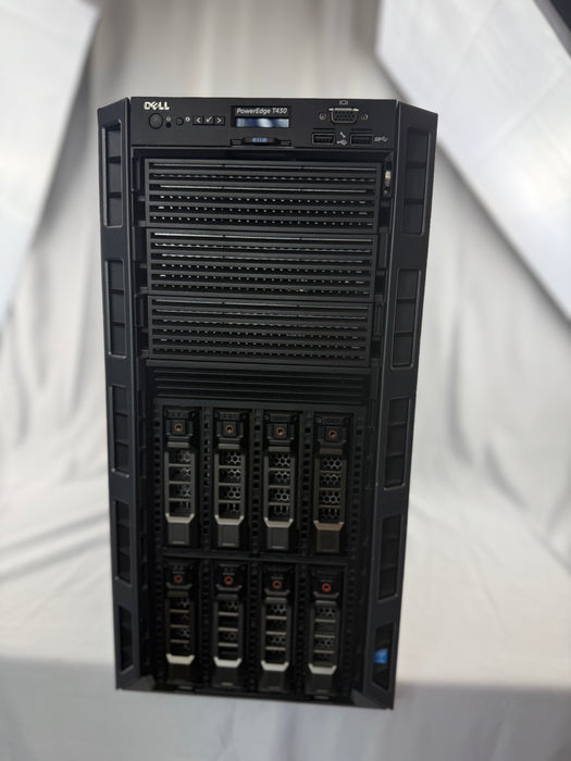 Dell Poweredge T430 8 x 3.5" Bay Tower Server (E5-2630v4) Perc H330