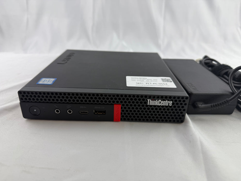 Lenovo Thinkcentre M720Q Micro PC w/ Intel i7 8th Gen (8700T)