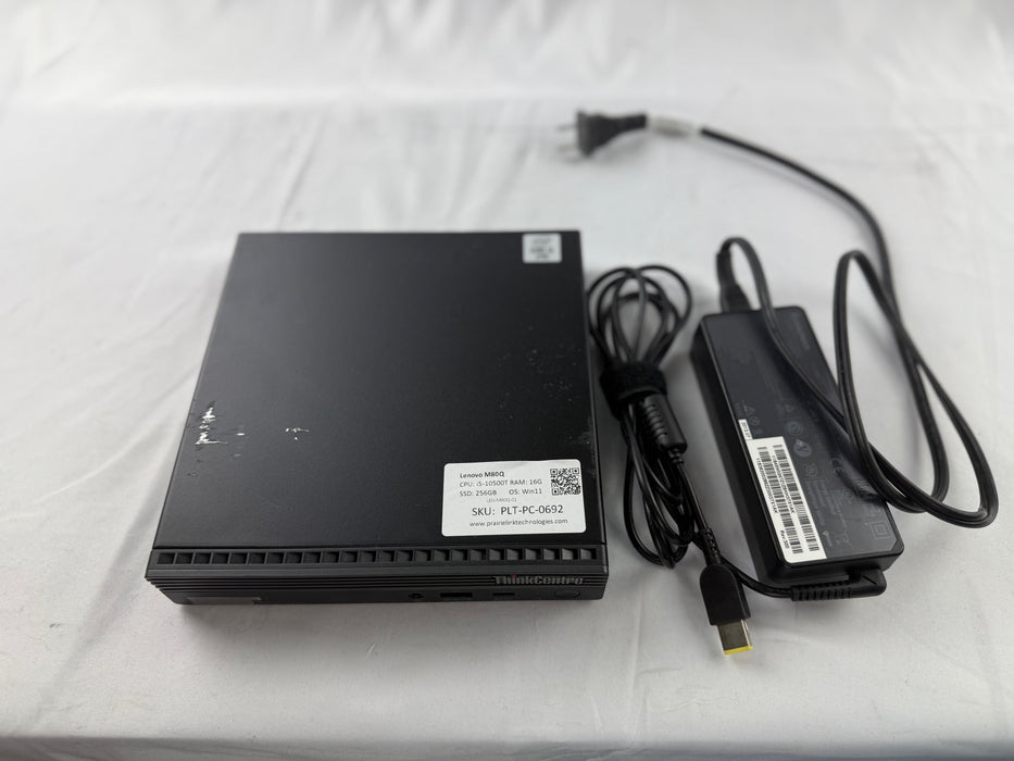 Lenovo Thinkcentre M80Q Micro PC w/ Intel i5 10th Gen (10500T)