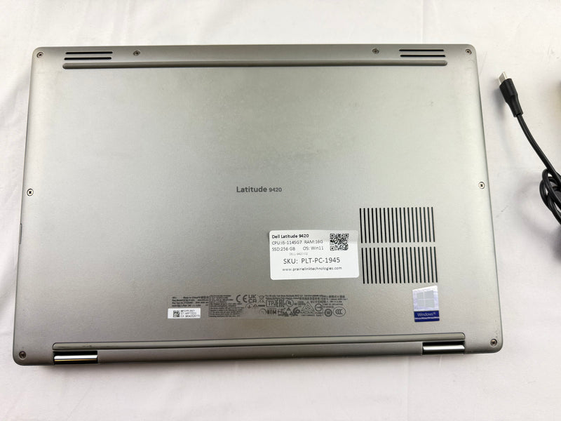 Dell Latitude 9420 14" QHD+ 2 in 1 Laptop (Intel i5 11th Gen)