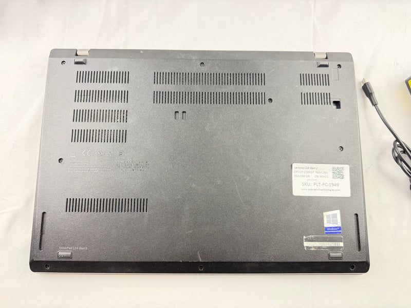 Lenovo Thinkpad L14 Gen 2 14" Laptop Intel i7 11th Gen (1165G7) 16GB 256GB