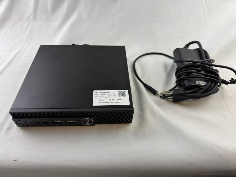 Dell Optiplex 3070 Micro PC w/ Intel i7 9th Gen CPU