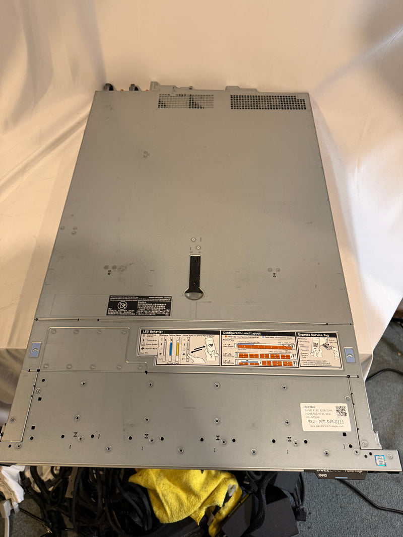 Dell Poweredge R440 1U 10x2.5" Bay Server (2x Xeon Gold 6132)