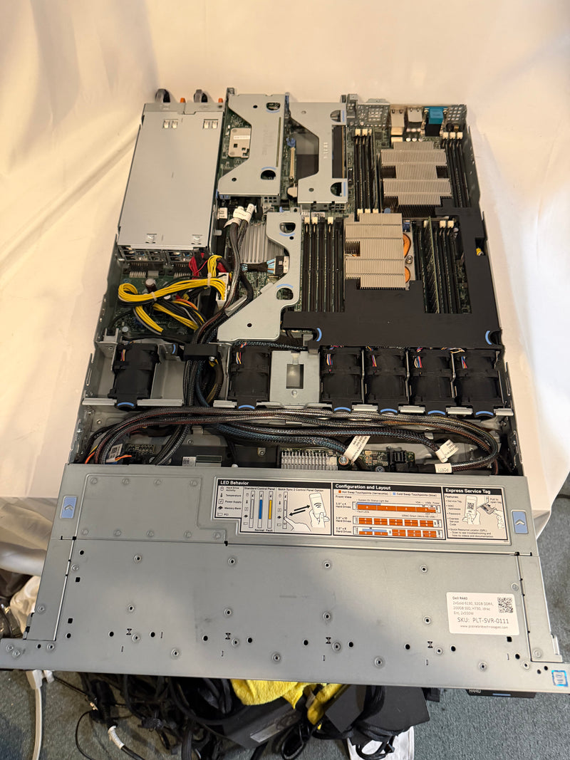 Dell Poweredge R440 1U 10x2.5" Bay Server (2x Xeon Gold 6132)