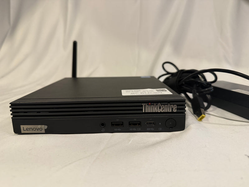 Lenovo Thinkcentre M70Q Gen 3 Micro PC w/ Intel i5 12th Gen (12400T)