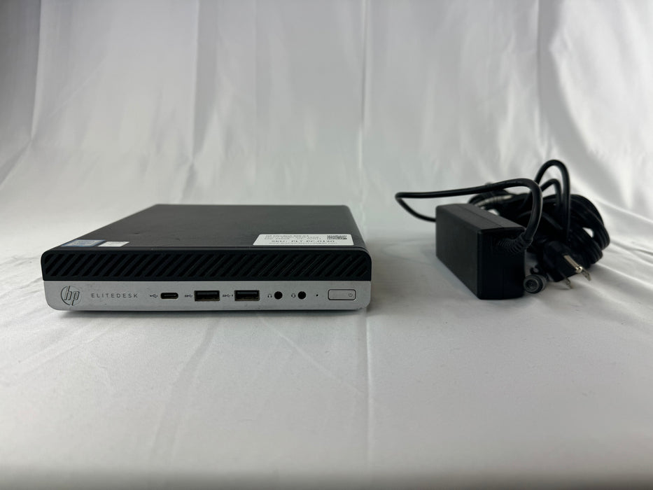 HP Elitedesk 800 G4 Desktop Mini PC w/ Intel i7-8700T CPU