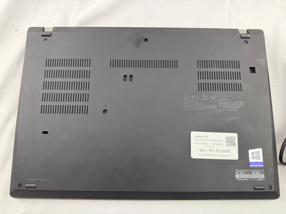Lenovo Thinkpad T14 FHD Laptop w/ Intel i5 10th Gen (10210U)