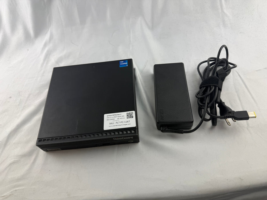 Lenovo Thinkcentre M70Q Gen 2 Micro PC w/ Intel i7 11th Gen (11700T) Wifi