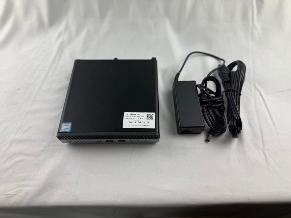 HP Prodesk 600 G5 Desktop Mini PC w/ Intel i5 9th Gen CPU