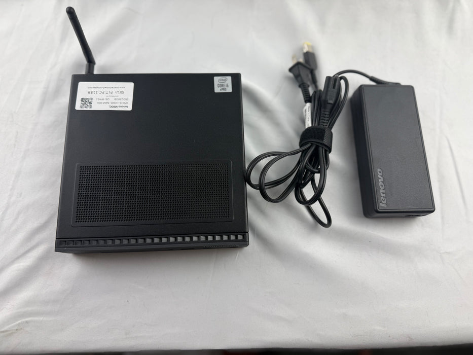 Lenovo Thinkcentre M90q Micro PC w/ Intel i5 10th Gen (10500) Wifi