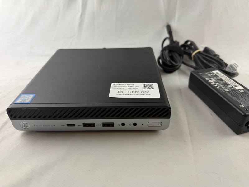 HP Elitedesk 800 G5 Desktop Mini PC w/ Intel i5 9th Gen CPU