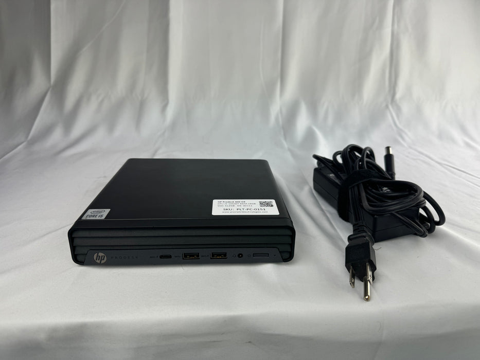 HP Prodesk 400 G6 Desktop Mini PC w/ Intel i5 10th Gen CPU