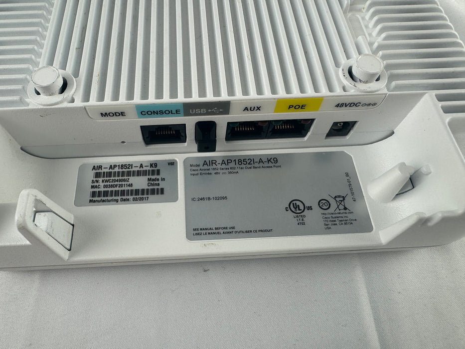 Cisco AIR-AP1852-A Wireless AP