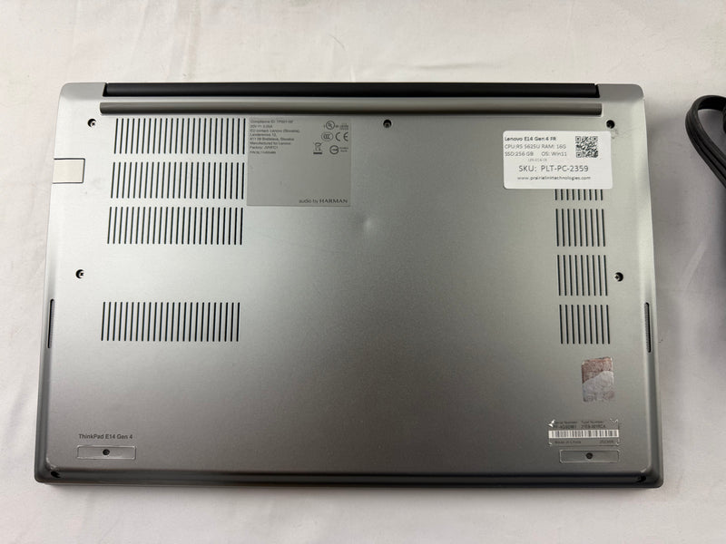 Lenovo Thinkpad E14 Gen 4 14" FHD Laptop AMD Ryzen 5 5625U FR