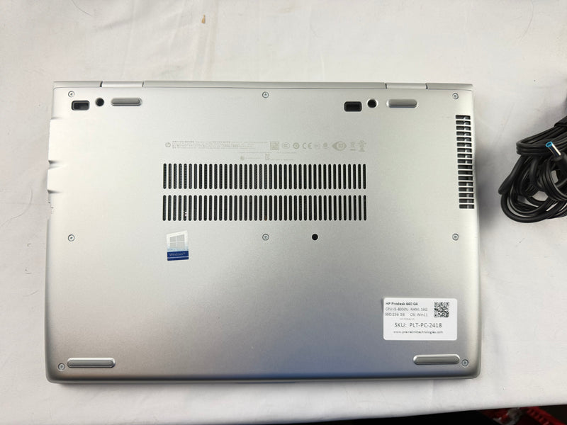 HP Probook 640 G4 14" FHD Laptop (Intel i5 8th Gen)