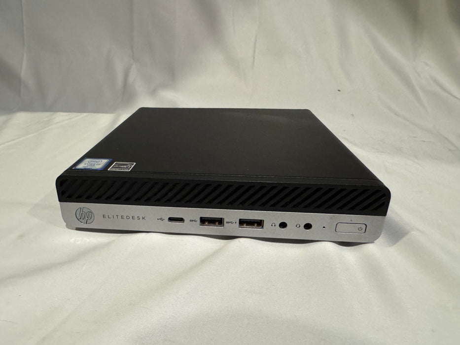 HP Elitedesk 800 G4 Desktop Mini PC w/ Intel i7-8700T CPU