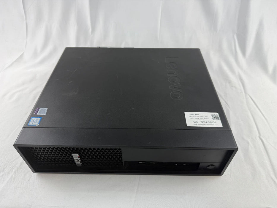 Lenovo Thinkstation P330 SFF Desktop PC w/ Intel i7 9th Gen CPU